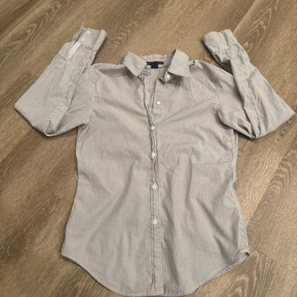 GAP Striped Shirt with Blue and White Tones - Picture 2 of 3